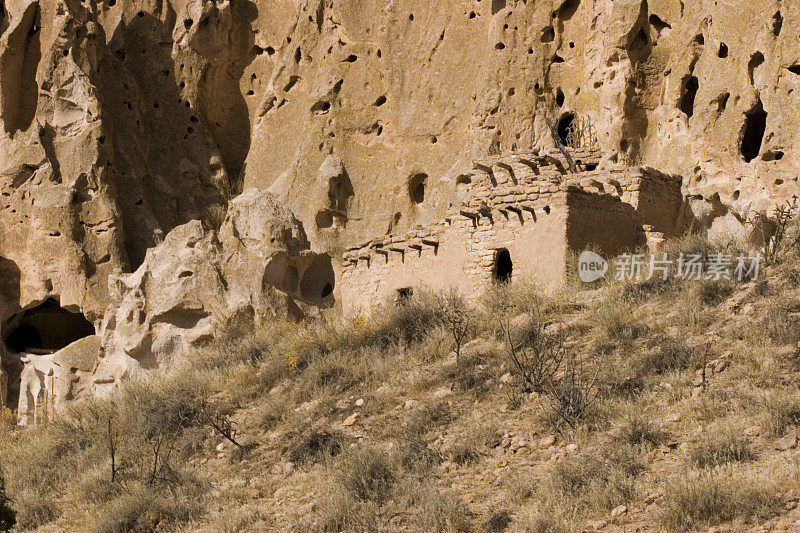 Bandelier Adobe废墟